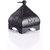 Anasa Decorative Buddha Tealight Candle Holder Hanging Lantern Metal Black 6Inch