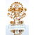 Anasa Decorative Crystal Hindu God Shri Ganesha Statue Lord Chuha Thali Ganesha Idols Bhagwan Ganpati Puja Vastu Showpiece Religious Gift Items Car Dashboard 6.25 Inch