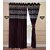 iLiv Polyester Multicolor Abstract Eyelet Long Door CurtainSet Of 2 9ft -2crush3dBrown9ft