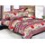 K Decor set of 5 poly cotton 3D bed sheets 10 pillow covers