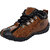 Birdy Black Brown Synthetic PVC Smart Casual Lace-up Shoes For Men