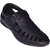 Sukun Black Casual Loafer Sandal Shoes