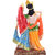 AMFLY Radha Krishna Statue Idol Made of Resin (Mesurment Length 3, Wdith 5, Height 9 (Inch)