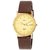 Timex Quartz Gold Round Men Watch A501