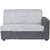 Gioteak Havana Black Grey L shaped sofa set 2+2+C