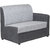 Gioteak Havana Black Grey L shaped sofa set 2+2+1+C