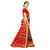 Meia Red and Black Bhagalpuri Silk Printed Saree With Blouse