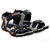 Mesha Density Men D-5 Navy-Orange Sports Sandal