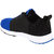 Fuel Mens Black Blue Laced Up Running Shoes