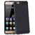 RSC POWER+ 360 Protection Premium Dotted Designed Soft Rubberised Back Case Cover For  Gionee S6 -Black
