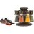 Magikware Brown Revolving Spice Rack 8 Container Set