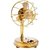 Fashion Bizz Metal Antique Fan(handicraft) for home decor working with battery and Nokia standard charging point- (10 cm