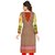 Nakoda Creation Pack of 2 Women's Cotton Unstitched  Multicolor Printed Kurti Fabric (Fabric only for Top)