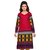 Nakoda Creation Pack of 2 Women's Cotton Unstitched  Multicolor Printed Kurti Fabric (Fabric only for Top)