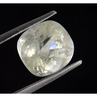Untreated white sapphire on sale