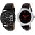 DCH NW-15 Pack of 2 Stylish Designed Analogue Wrist Watches For Men And Boys
