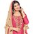 FFashion Women's Cotton Straight PinkEmbroidered Salwar Suit (Unstitched)