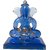 Blue Ganesha Worshiping Shivling crystal-17