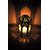 Anasa Decorative Metal Cage Lantern Hanging Tealight Candle Holder Green 6.5 Inch