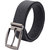 Black bull Men's leather-belt,BB03 (black)