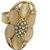Garvish Fashion Golden  White color  Ring for Women