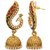The Pari Gold Plated Multicolor Alloy Dangle Earrings For Women