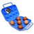 Portable Folding Plastic Egg Carrier Holder Storage Container for 12 Eggs - 1 Pc Random Color