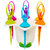 Magikware Dancing Dolls Fruit Forks 6pcs Multicolor