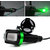 Capeshoppers Motorcycle Handlebar Turn Signal Grip Bar End LED Plug Strobe Side Indicator Light For - All Bike (Green,Se