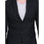 abcgarments Solid Single Breasted Casual Men's Blazer  (Black)