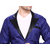 abc garments Solid Single Breasted Casual Men Blazer  (Blue)