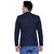 abc garments Solid Single Breasted Casual Men's Blazer  (Dark Blue)