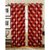 iLiv Polyester Multicolor Checkered Eyelet Door Curtain(Set Of 2)