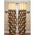 iLiv Brown Box Sl Long Door Curtain  Set Of 2   9Ft