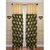 iLiv Green Box Sl Long Door Curtain  Set Of 2   9Ft