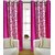 iLiv Pink Kolveri Flower Long Door Curtain  9Ft - 1 Pc