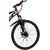 COSMIC TROOPER DISC BRAKE 21 SPEED MTB BICYCLE BLACK/RED-SPECIAL EDITION