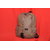Brown Color PU Leather Unisex Laptop Travel Backpack Multi Function Bag