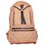 Beige Color 20.5 2 Colors PU Leather Unisex Laptop / Travel Backpack