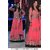 Dani Fashions Pink Shantoon Embroidered Anarkali Suit Material