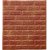 SAMPADA NEW PE FOAM WALL PANELS 3D WALLPAPERS DIY .WALL DECOER PANEL - DH006 RED BROWN (WD-08) (75cm  66cm)