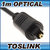 1m Optical Audio Cable Digital Fibre Toslink Lead SPDIF Plug