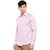 Doora Men's Sky Blue  Pink Casual Shirt Pack of 2