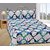 Attractivehomes beautiful queen size double bedsheet with 2 pillow covers