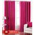 Iliv Pink Polyester Door Eyelet Stitch Curtain Feet (Combo Of 2)