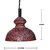 AH  Brown color Iron  Pendant Ceiling Hanging Lamp ( Pack of 1 )