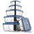 Jvl Square Stainless Steel Freeze Bowl With Acrylic Lid 5 Pieces