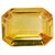 7.25 CARAT Emerald CUT Yellow Sapphire, Pukhraj, Pushragam,Pushrag for Guru , as suggested