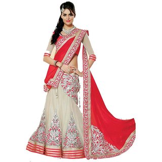 Buy Lehenga chaniya choli red Online 1099 from ShopClues
