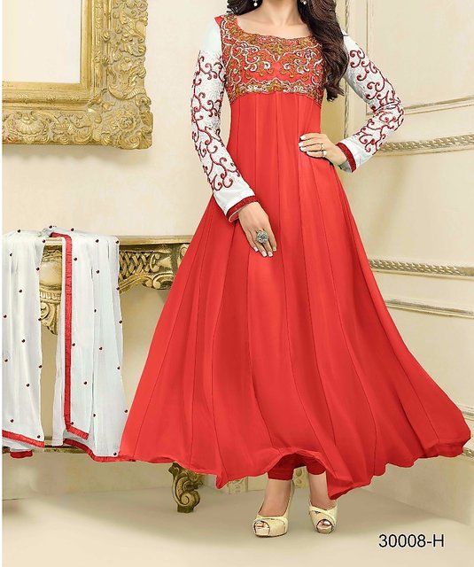 Shopclues designer 2025 anarkali suit